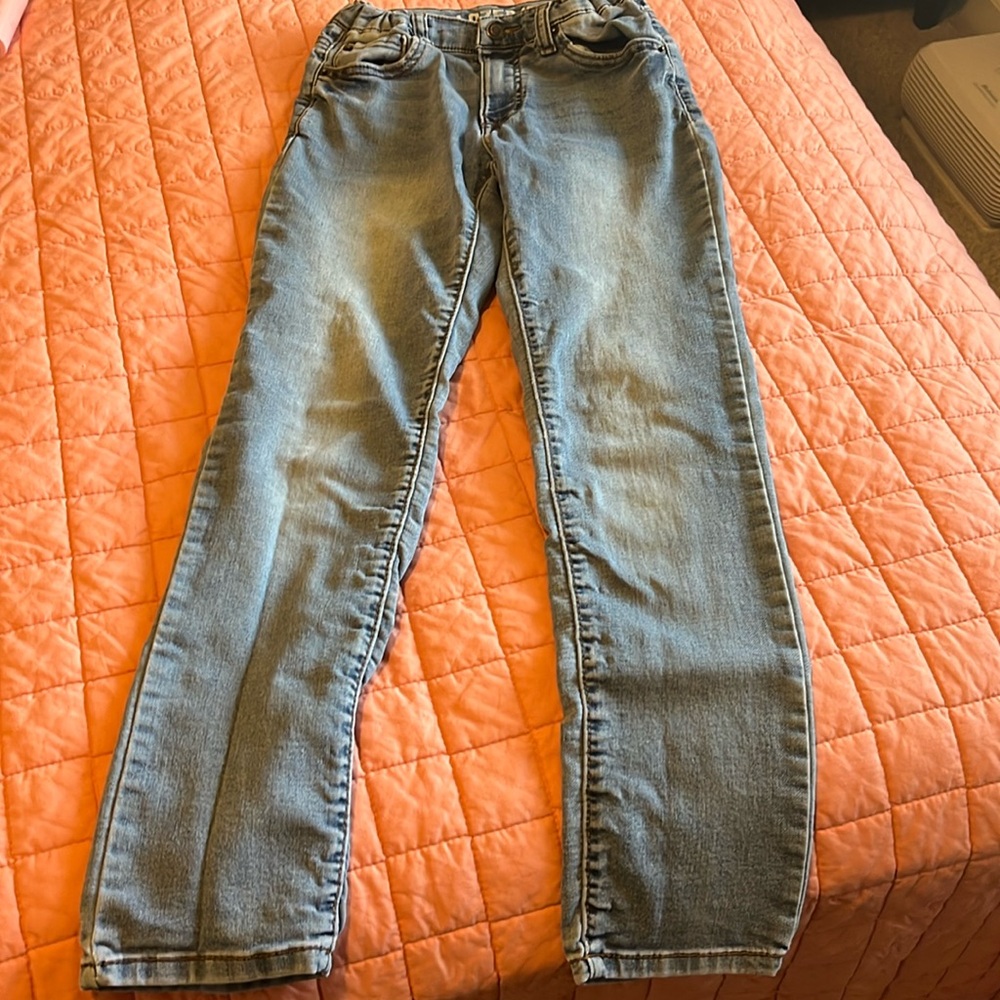 Boys size 10 jeans by Lazer/Co, adjustable waistband, good condition